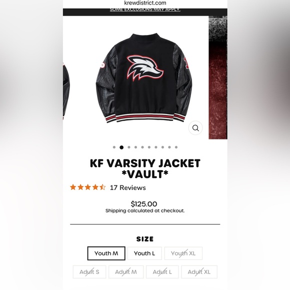 Krew District Vintage Jacket. - Picture 4 of 8